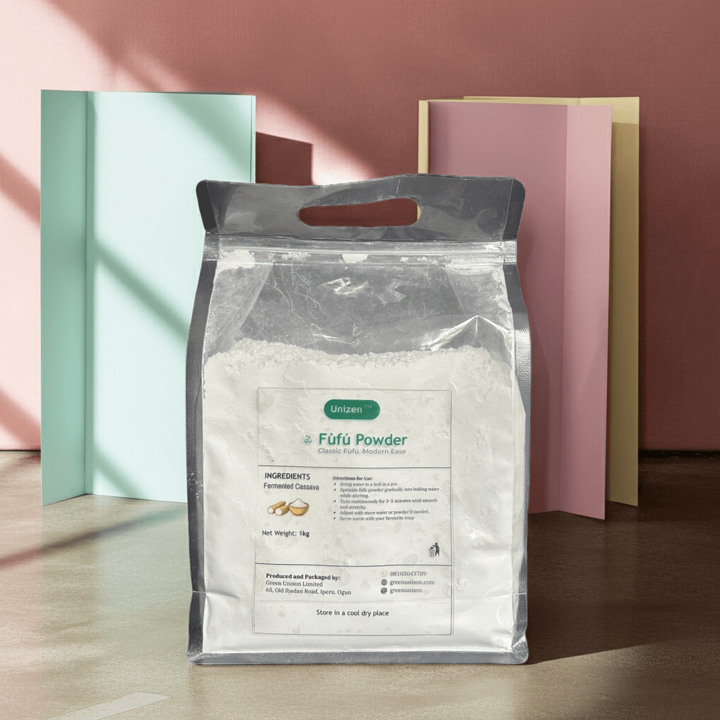 Fufu Powder in Pastel Hues