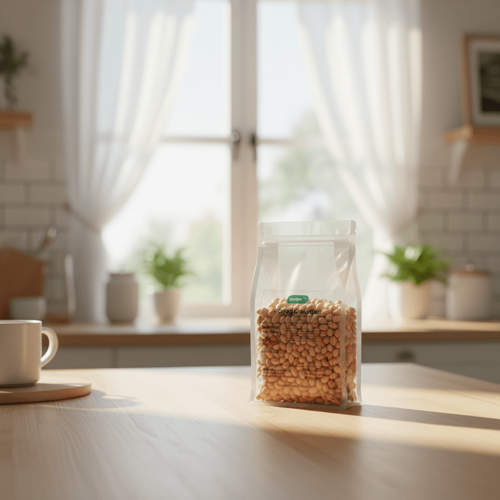 Carefully dried GU groundnuts in the Kitchen