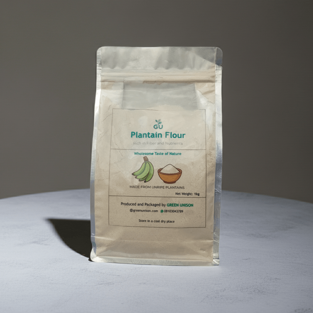 GU 1kg Plantain Flour in a Pouch